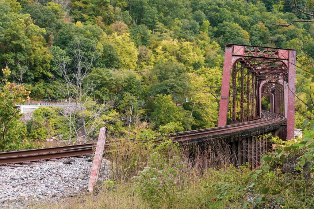 Railroad bridge West Virginia
